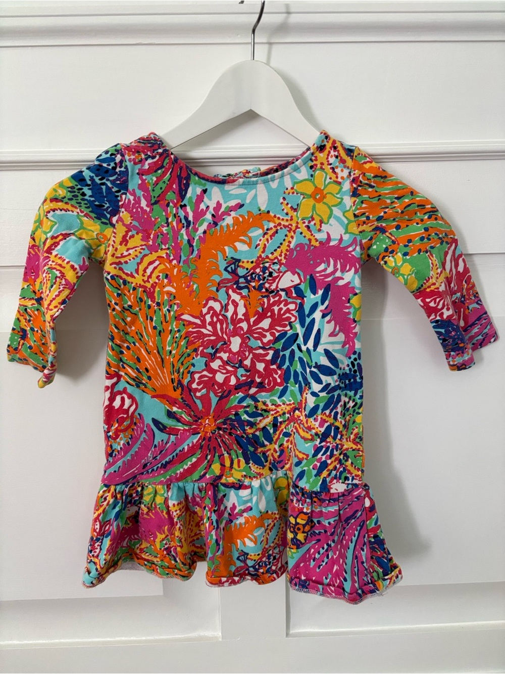 Lilly Pulitzer Girls Ruffle Dress